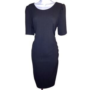 Motherhood Maternity Women Dress Sz lrg EUC Little black dress Stretchy Short/SL